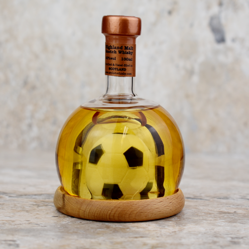 Highland Malt Mini Football in a Bottle Whisky Decanter - 10cl (Stylish Whisky) 40% Highland Malt Mini Football in a Bottle Whisky Decanter - 10cl (Stylish Whisky) 40%
